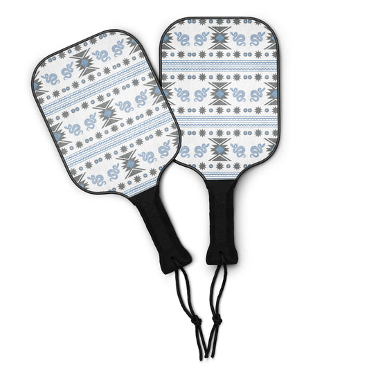 Starlit Mesa Frosted Adobe Pickleball Paddle Set | Soft Ergonomic Grip