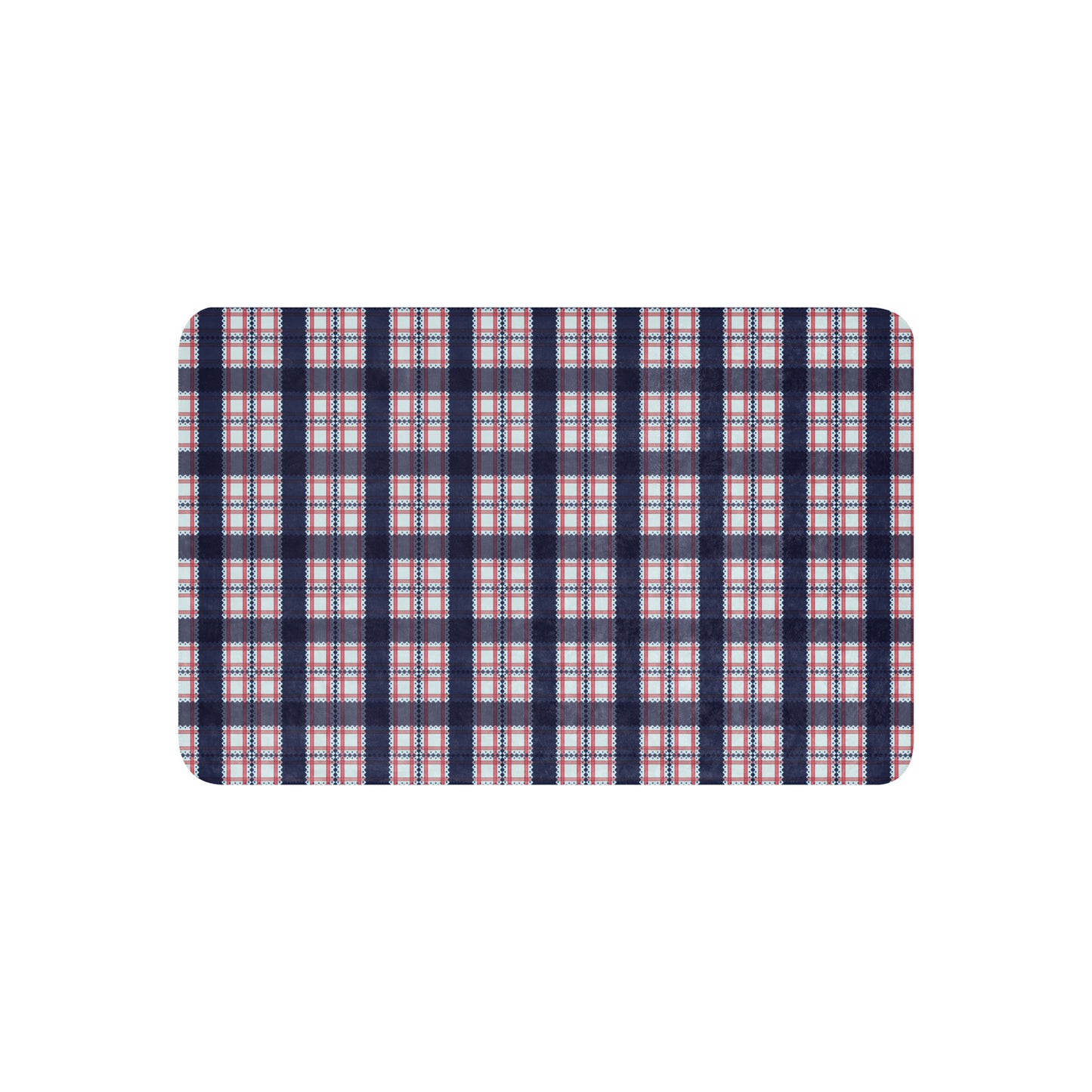 Classic Red and Navy Plaid Sherpa Blanket – Holiday Tartan Throw | Heritage Christmas Decor, Cozy Winter Cabin Gift