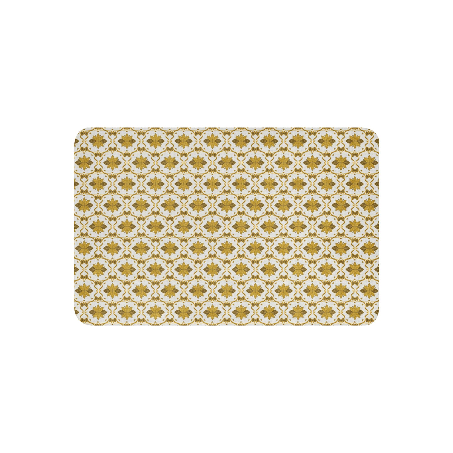 Scandinavian Christmas Poinsettia Sherpa Blanket – Gold & White Folk Floral Throw | Cozy Nordic Holiday Decor, Classy Winter Gift