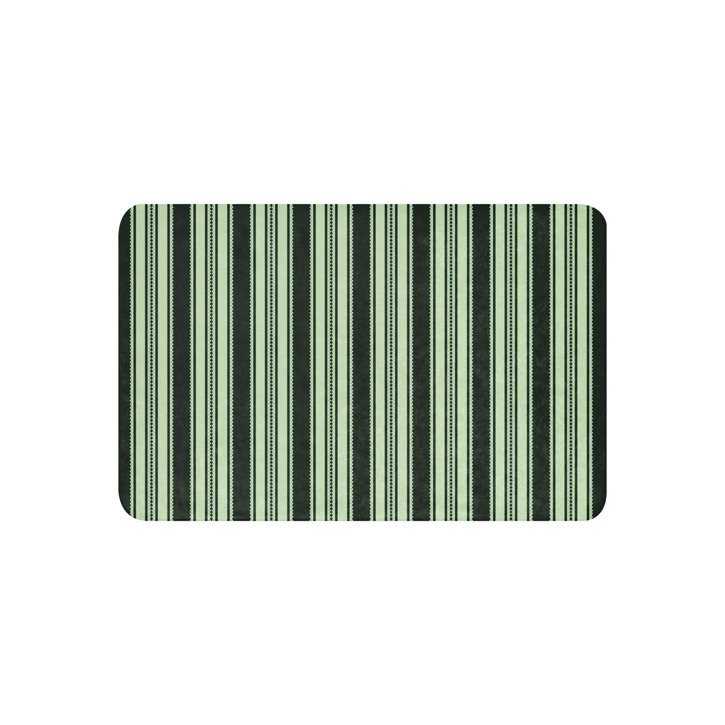 Classic Green Striped Sherpa Blanket – Classy Holiday Striped Throw | Heritage Christmas Decor, Cozy Winter Cabin Gift