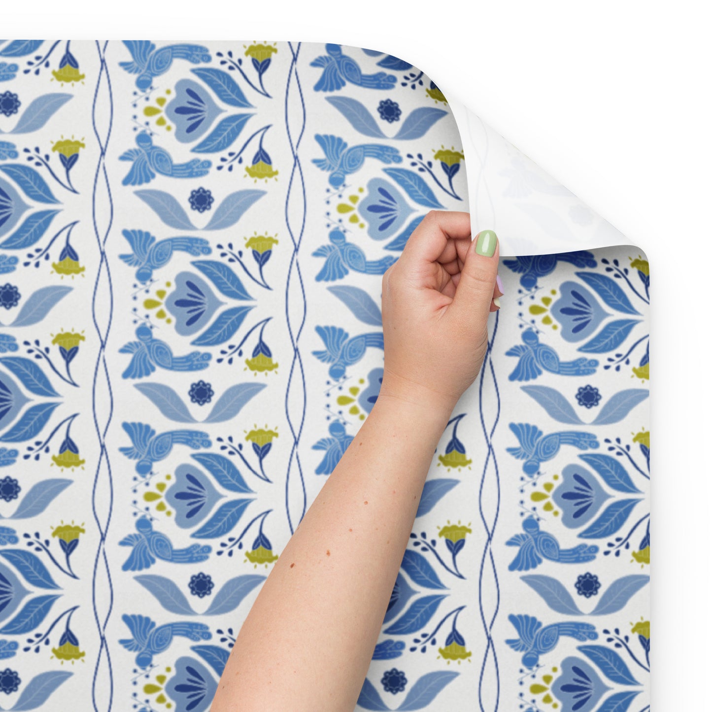 Bird & Bloom Warm Color Palette Matte Gift Wrap | Birthdays, Weddings & Special Occasions | Set of 3