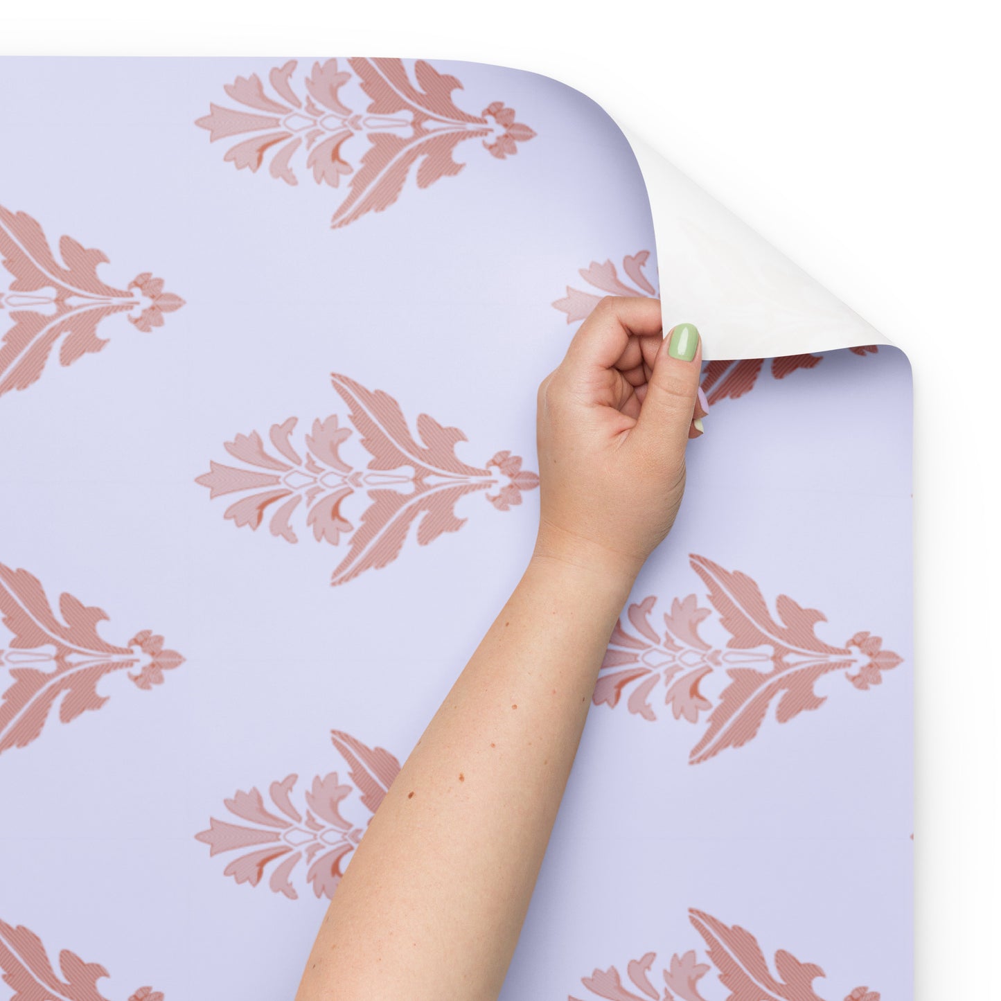 Nouveau Damask Romance Pastels Matte Gift Wrap | Birthdays, Weddings & Special Occasions | Set of 3