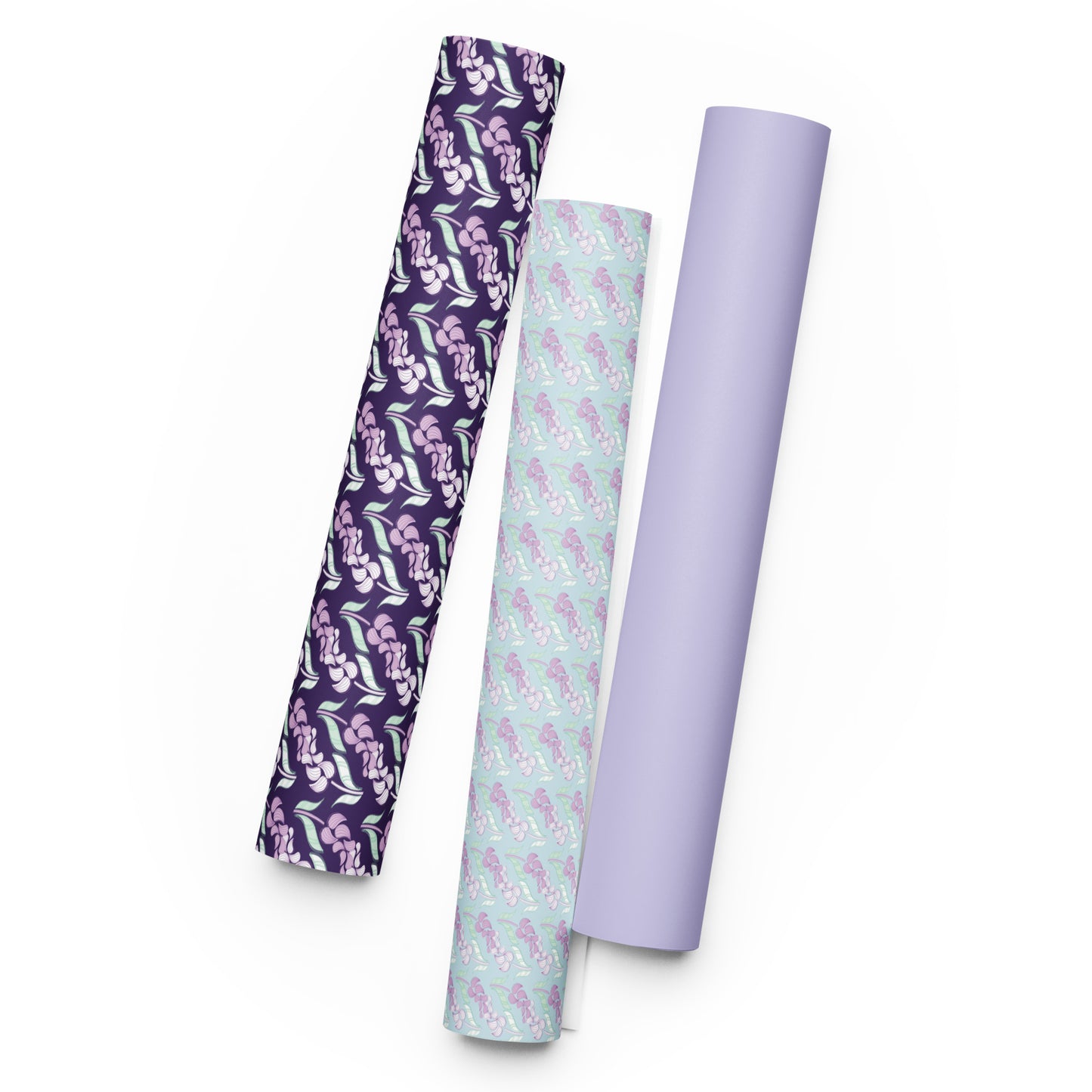 Elegant Lavender Purple Matte Gift Wrap | Birthdays, Weddings & Special Occasions | Set of 3